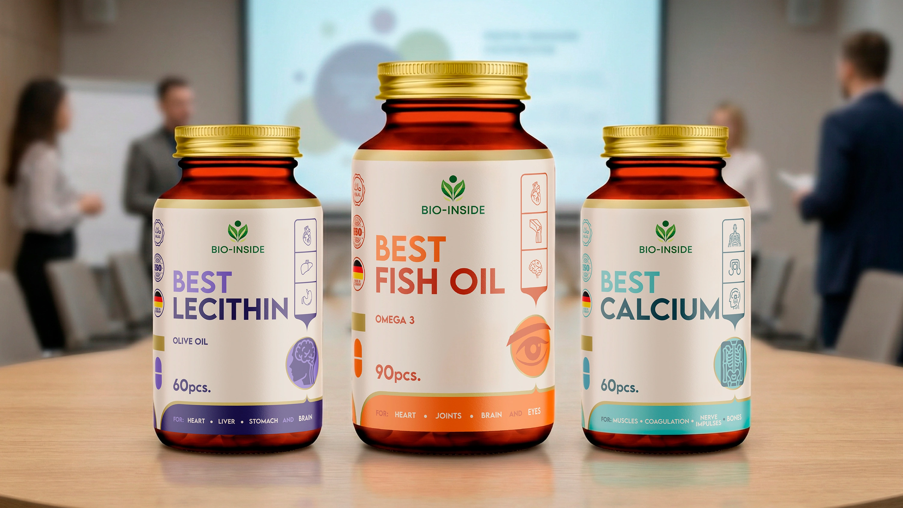 Bio-Inside — дизайн упаковки для БАДов (линейка BEST)