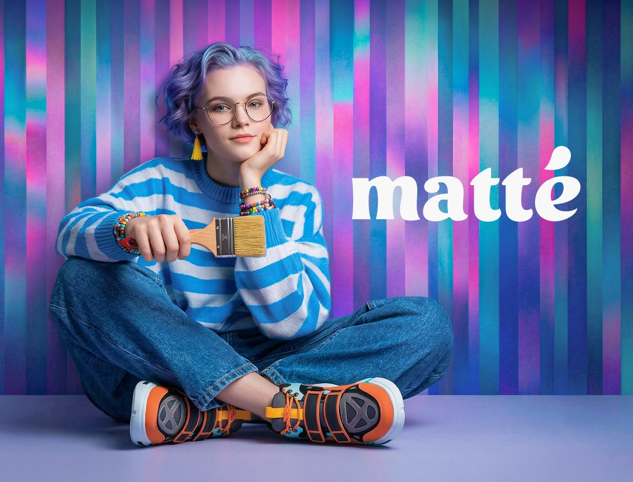 Matte – Naming, Logo and Packaging Design for Facade and Decorative Paints