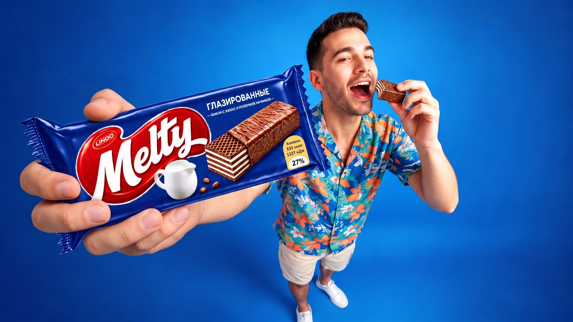 Melty — 威化饼干系列的品牌命名、标志与包装设计