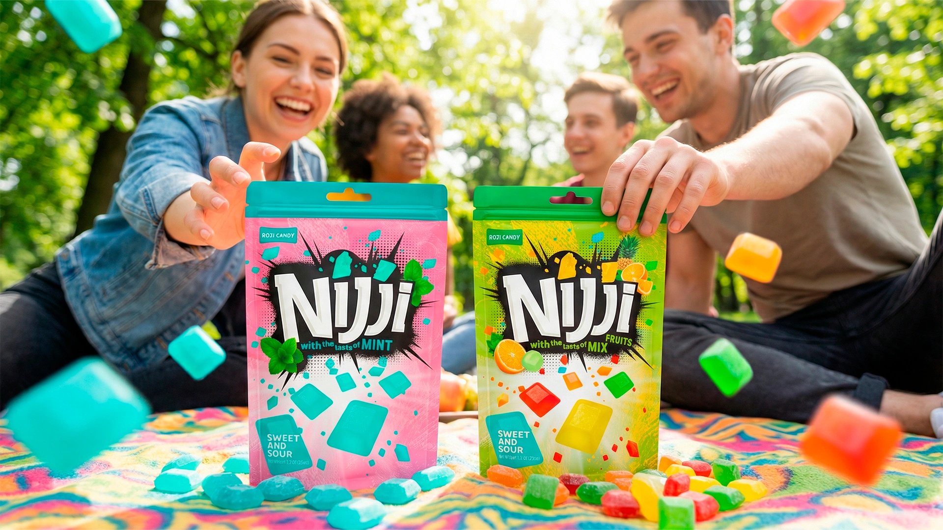 Rozi Candy — нейминг и дизайн упаковки леденцов