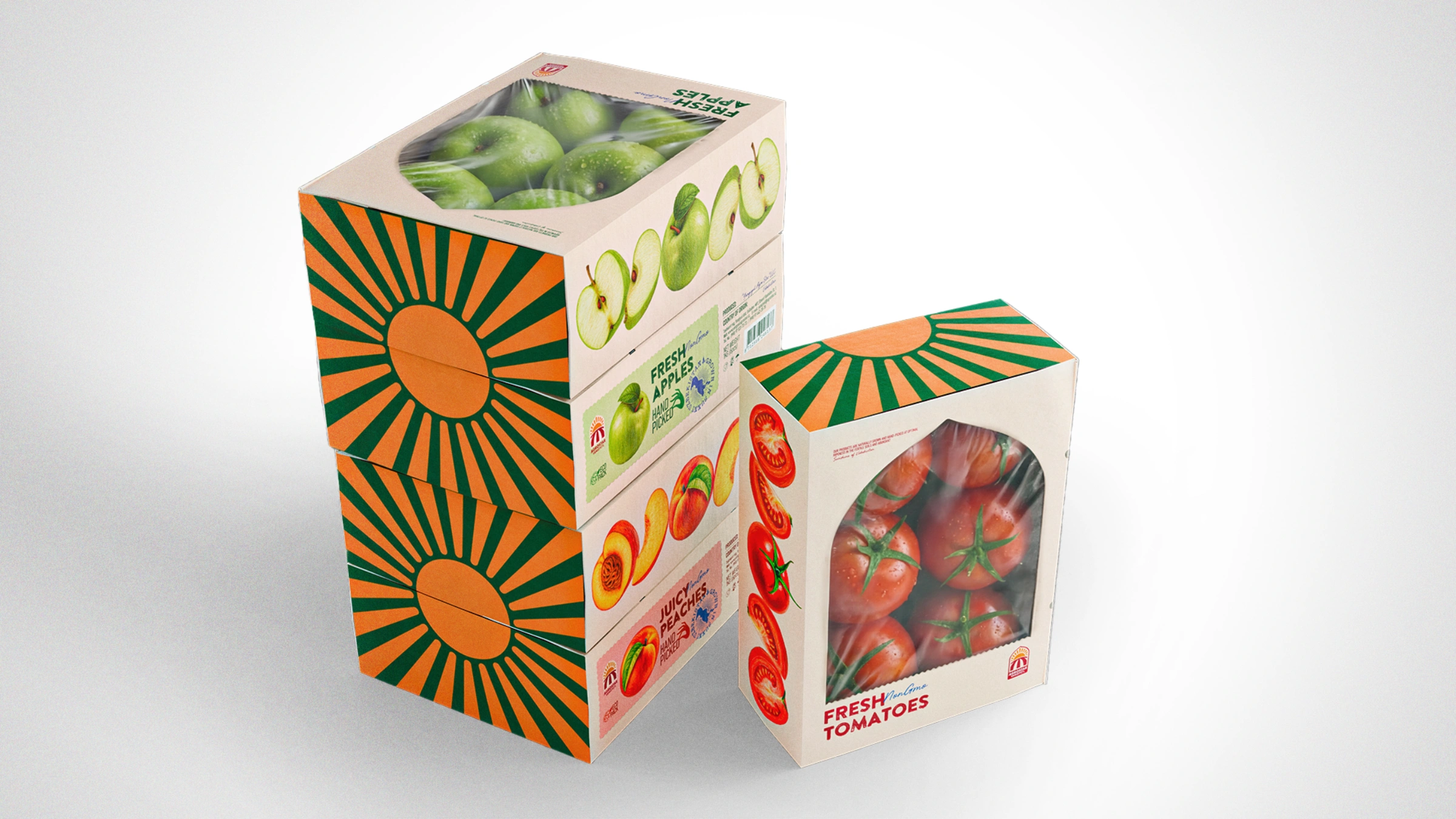 UzAgroStar — дизайн упаковки для экспорта фруктов и овощей