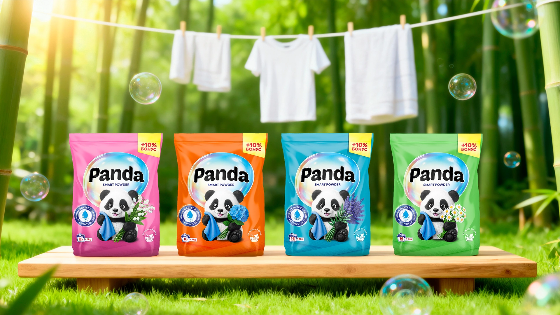 Panda — дизайн упаковки экспортного уровня