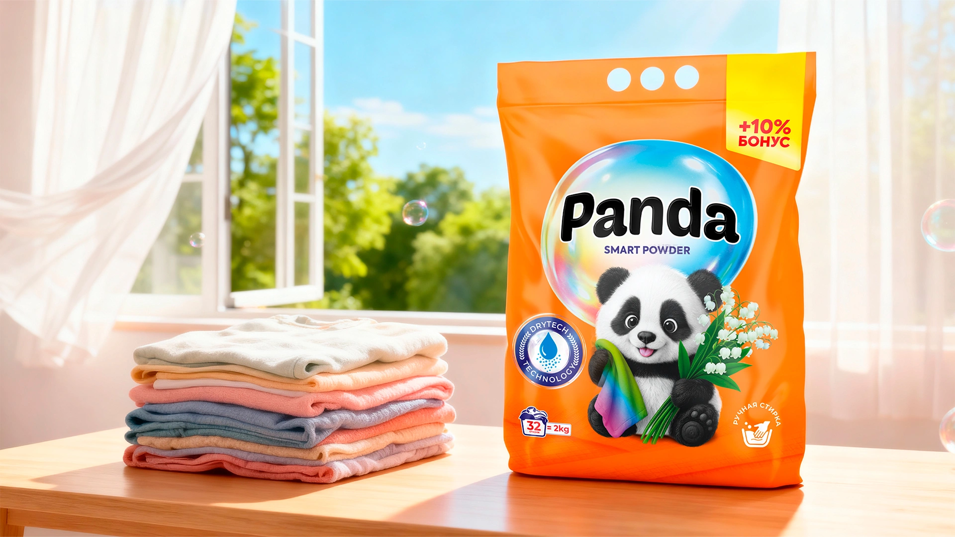 Panda — дизайн упаковки экспортного уровня